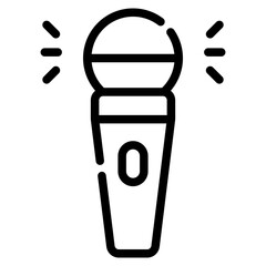 Wall Mural - Microphone Icon