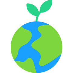 Sticker - Ecology Icon