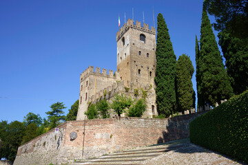 Fototapete - Castle of Conegliano, Veneto, Italy
