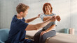 © Gorodenkoff - Advanced Sport Physiotherapy Specialist Stretching and Working on Specific Muscles or Shoulder Joints with Fit Elderly Woman. MIddle Aged Female Recovering from Mild Injury, Undergoing Rehabilitation.