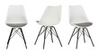 Modern chair with cut out isolated on background transparent