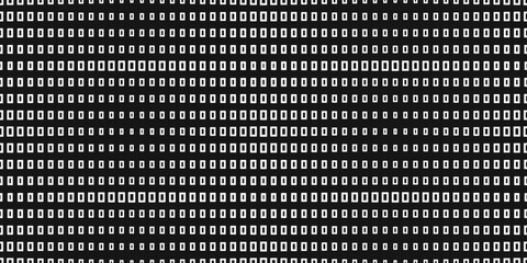 Leinwandbilder - Small white windows or squared frames, different in size. Print and stylish interior design. Seamless vector decor pattern.