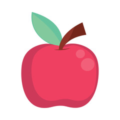 Canvas Print - apple fruit icon