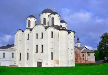 Wall Mural - Yaroslav's Courtyard of Veliky Novgorod