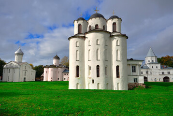 Wall Mural - Yaroslav's Courtyard of Veliky Novgorod