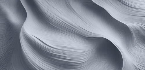 Wall Mural - abstract matte wavy background. neutral grey textured backdrop. backdrop with copy space, graphic el