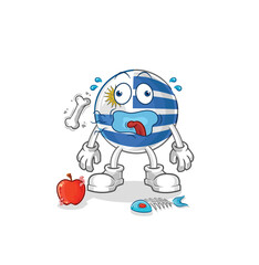 Canvas Print - uruguay burp mascot. cartoon vector