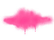 Pink spray paint color . Splash pink png