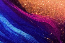  A Close Up Of A Colorful Background With A Blue And Purple Pattern On It's Surface And A Yellow And Purple Background.