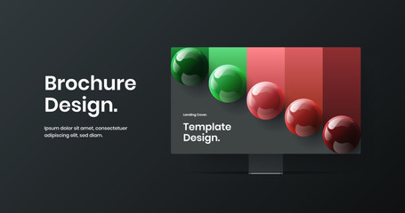 Poster - original website vector design illustration. bright desktop mockup web banner layout.