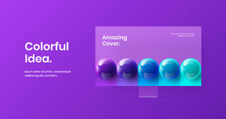 Wall Mural - original web project vector design illustration. simple monitor mockup site template.