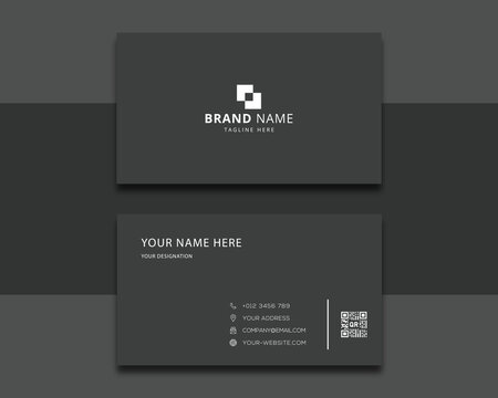 business card design template, clean professional business card template, visiting card, business ca