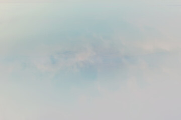 Wall Mural - abstract sky blurred background, summer nature aerial sky view