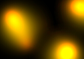 Wall Mural - Black and yellow smooth gradient abstract background image,Dark tone.Science or technology display concept.Metal or metallic color.spotlight in oom or studio.Graphic illustration.