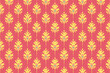 Ikat ethnic seamless pattern decoration. Aztec fabric carpet boho mandalas textile decor wallpaper. Tribal native motif ornaments African American folk traditional embroidery vector background 