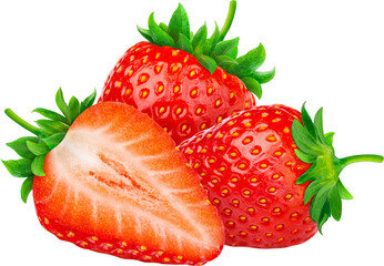 strawberry isolated
