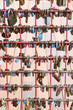 © Towfiqu Barbhuiya  - Many love padlocks locked on rusty iron gate in singapore
