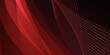 Red black elegant abstract background. Luxurious dark red background with wavy lines