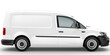 © purgatory.art - side view of van isolated on empty background for mockup