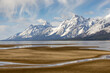 © Tandem Stock - A very low Jackson Lake and Tetons