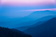 © Tandem Stock - blue hour over mountains
