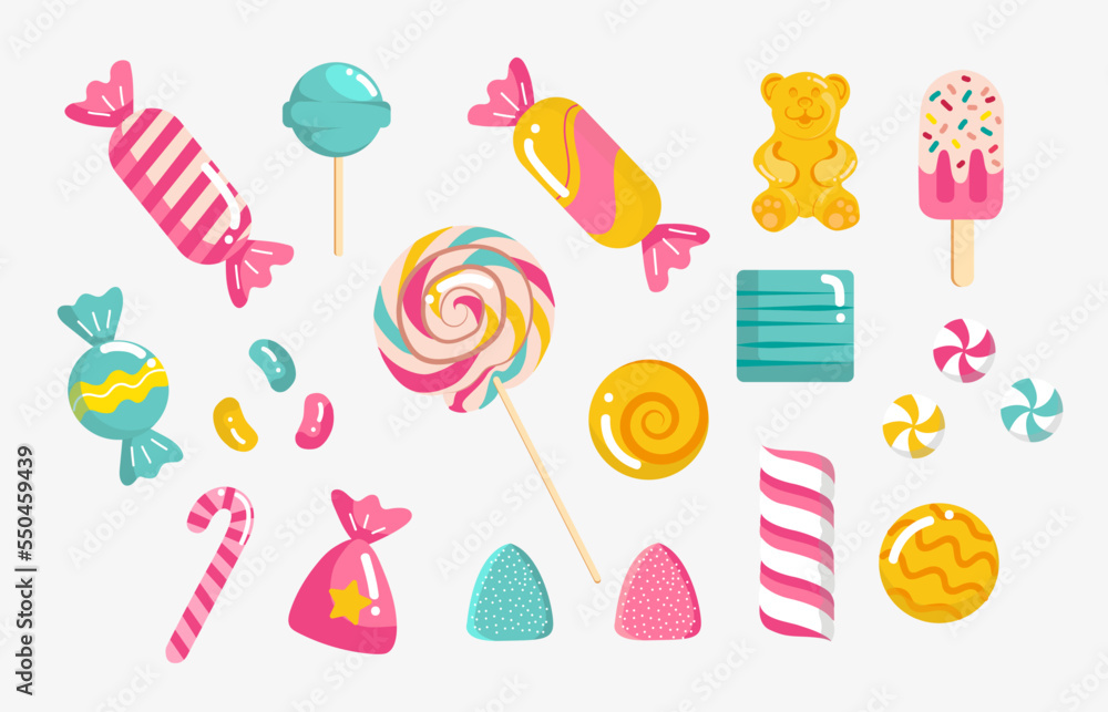 candy vector Stock Vector | Adobe Stock