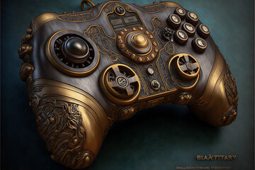 steampunk joystick