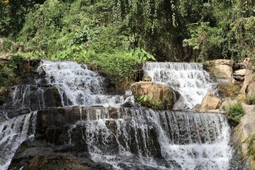 Poster - waterfall in the park