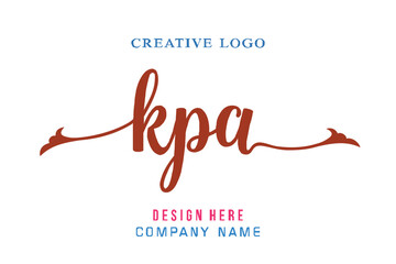 Wall Mural - KPA lettering, perfect for company logos, offices, campuses, schools, religious education