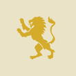 gold lion logo