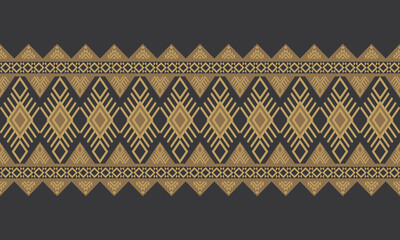 Geometric ethnic flower pattern for background,fabric,wrapping,clothing,wallpaper,Batik,carpet,embroidery style.	