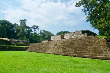 Canvas Print - Quirigua mayan ruins, Izabal