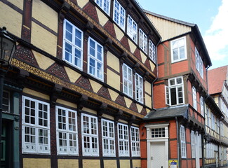 Wall Mural - Historical Buildings in the Old Town of Celle, Lower Saxony