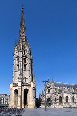 Sticker - Basilica of St. Michael, Bordeaux, France