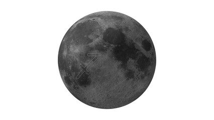 Wall Mural - full moon in sagittarius