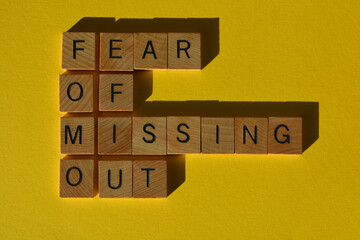 Sticker - FOMO, Fear of Missing Out