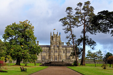 Wall Mural - Margam castle at Margam Country Park - Wales