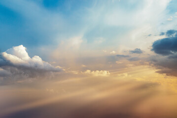 Wall Mural - heavenly sunset