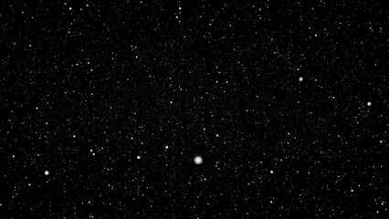 Aufkleber - simple space background, white stars on a black background.