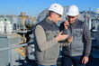 © auremar - portrait of two engineers outdoors