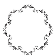 Frame, in the style of an ornament, Vector illustration eps 10, Art.	