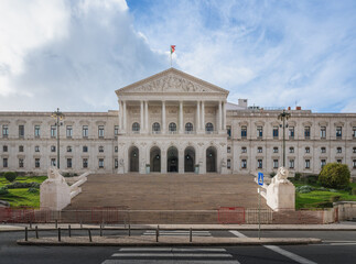 Wall Mural - Sao Bento Palace - Portuguese Parliament - Lisbon, Portugal