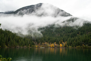 lake in the mountains