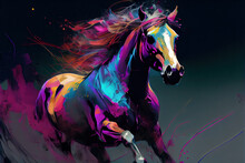 A Painting Of A Horse, Generative AI