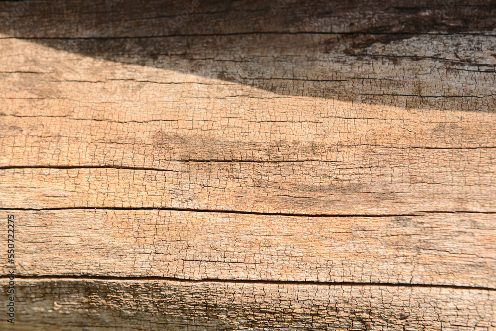 Old wooden texture as background, closeup