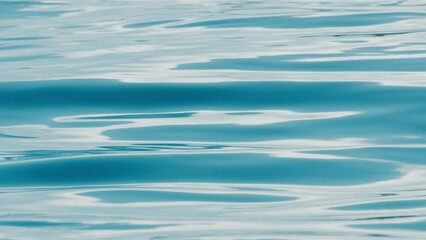 Sticker - Calm sea surface with gentle waves and ripples