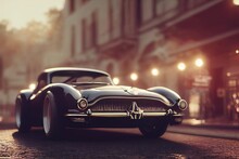 Vintage Car On The Street