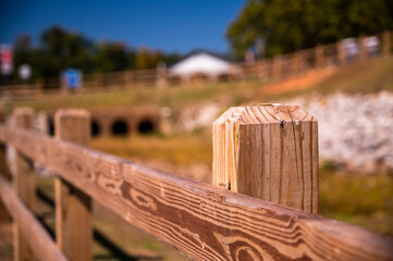 fence in the park