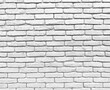 White old brick wall closeup texture background patternt