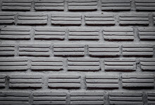 Black White Brick Wall Texture  Used To Design Backgrounds And W